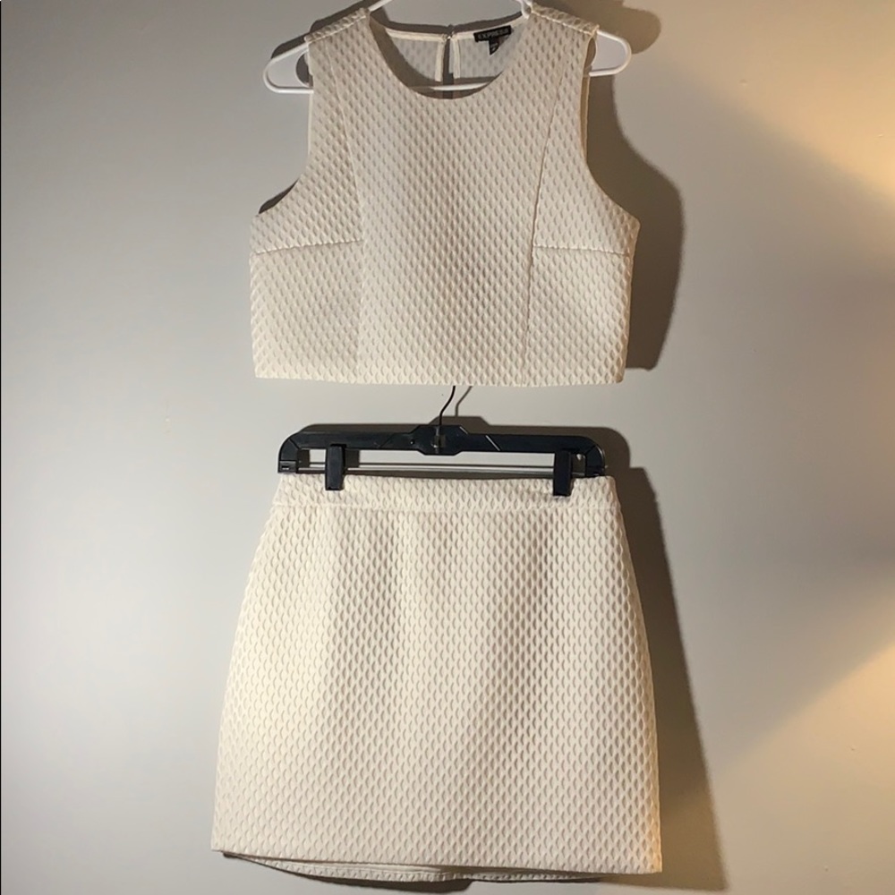 2 piece express skirt outfit